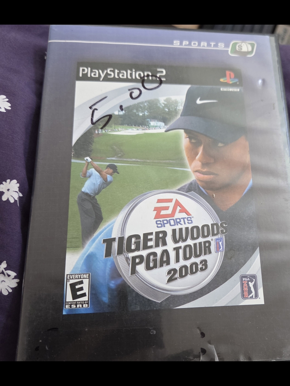 Tiger Woods PGA tour 2003 playstation 2 used